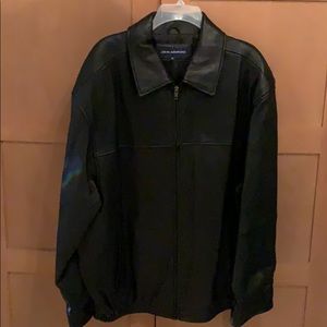 John Ashford Soft Black Leather Jacket